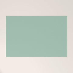 1950s Mint Green Solid Welcome Mat