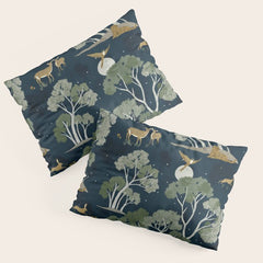 A Forest Awakens Full Moon Pillow Sham