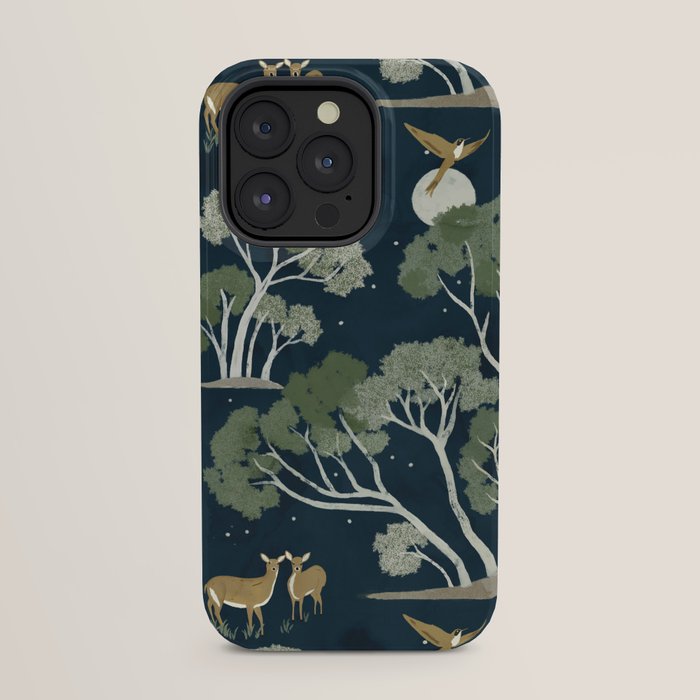 A Forest Awakens Full Moon iPhone Case