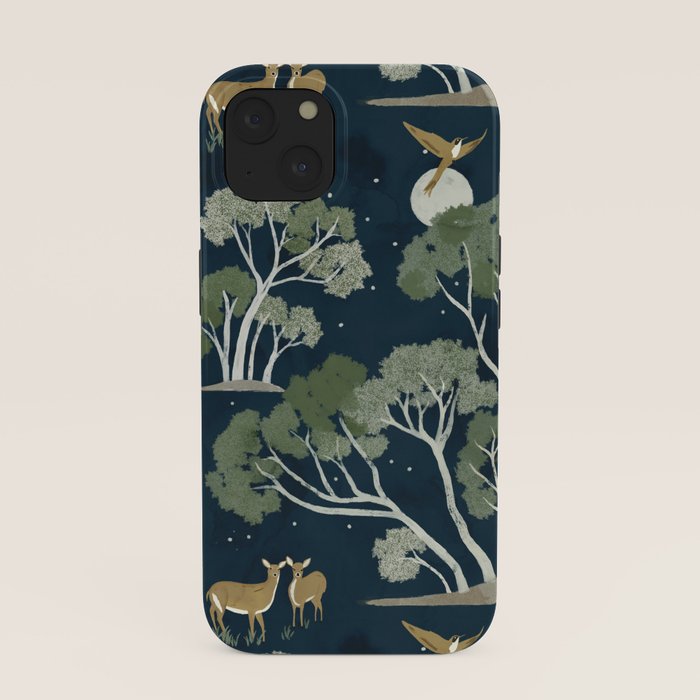 A Forest Awakens Full Moon iPhone Case