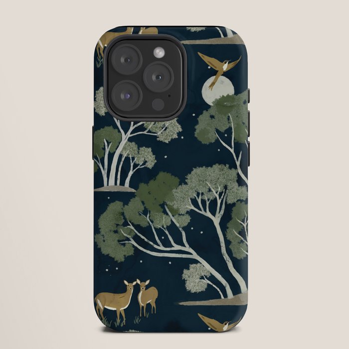 A Forest Awakens Full Moon iPhone Case