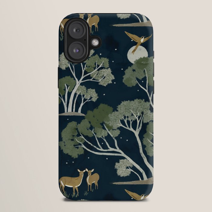 A Forest Awakens Full Moon iPhone Case
