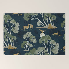 A Forest Awakens Full Moon Welcome Mat