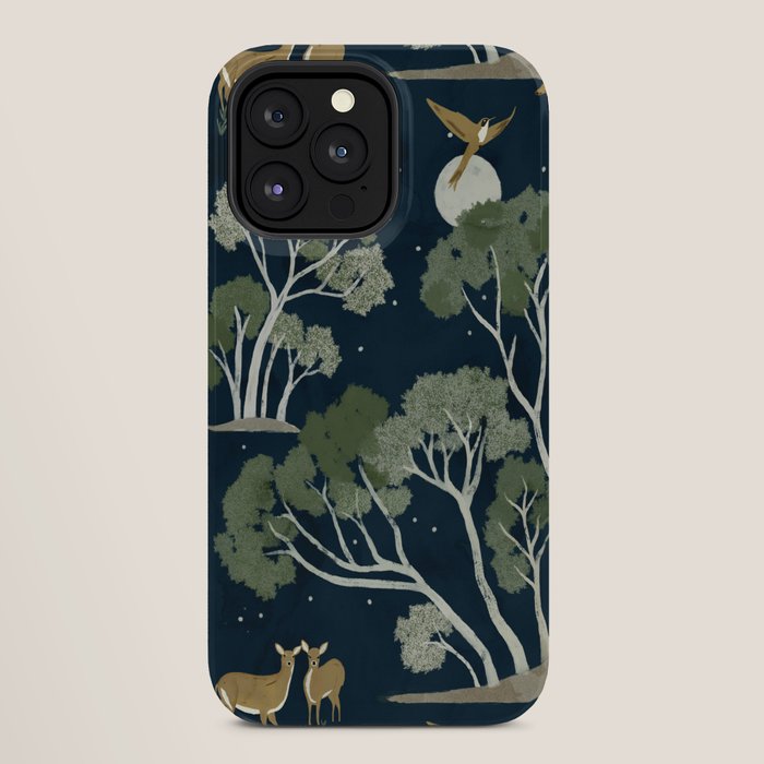 A Forest Awakens Full Moon iPhone Case