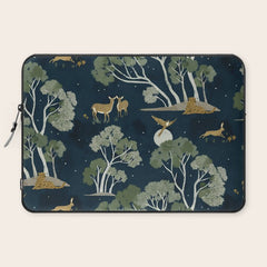 A Forest Awakens Full Moon Laptop Sleeve