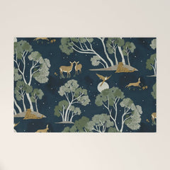 A Forest Awakens Full Moon Welcome Mat