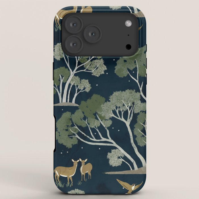 A Forest Awakens Full Moon iPhone Case