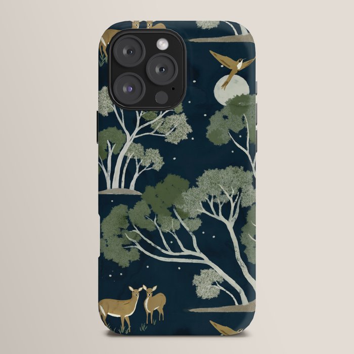 A Forest Awakens Full Moon iPhone Case