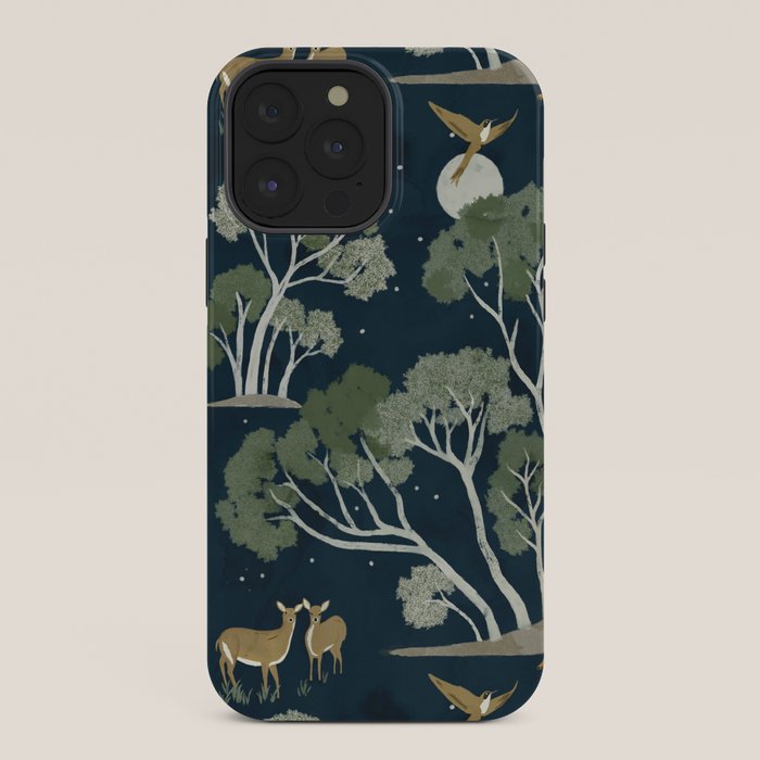 A Forest Awakens Full Moon iPhone Case
