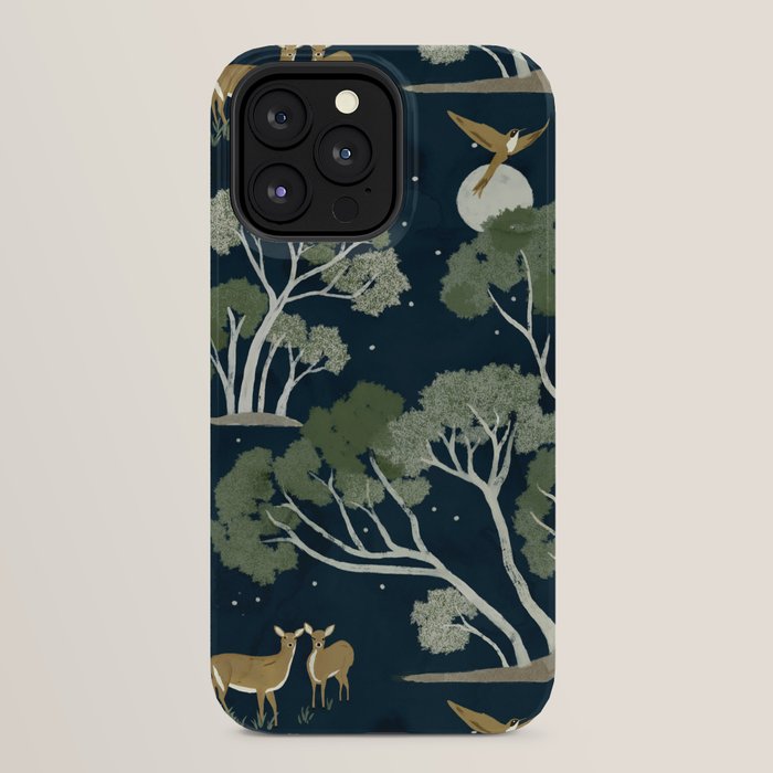 A Forest Awakens Full Moon iPhone Case