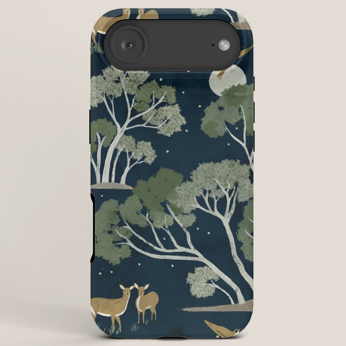 A Forest Awakens Full Moon iPhone Case