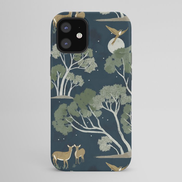 A Forest Awakens Full Moon iPhone Case