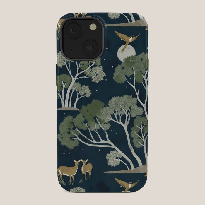 A Forest Awakens Full Moon iPhone Case