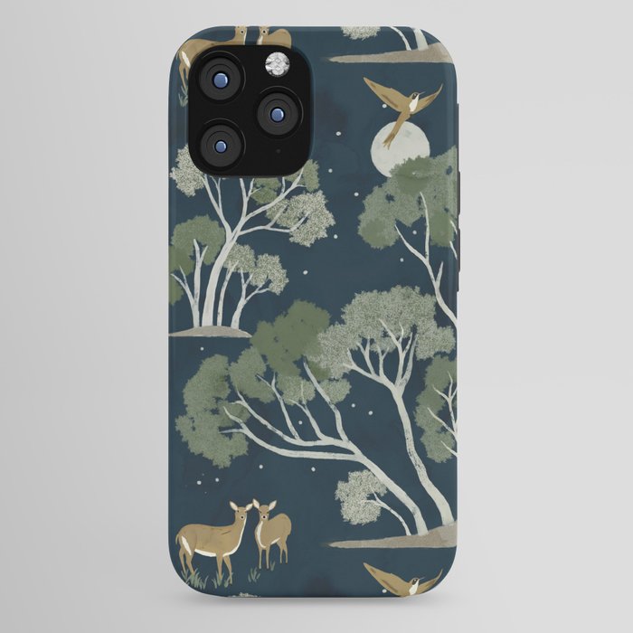 A Forest Awakens Full Moon iPhone Case