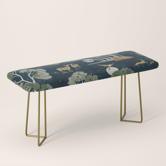 A Forest Awakens Full Moon Bench