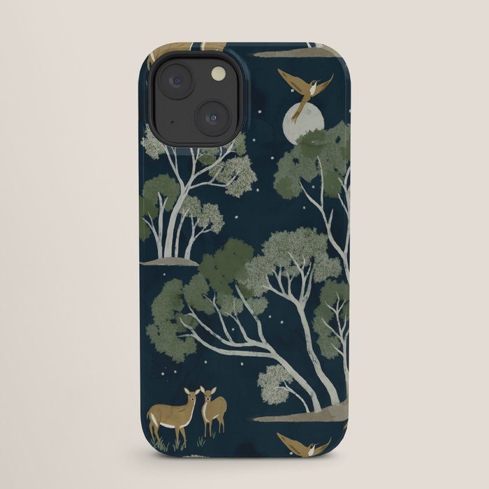 A Forest Awakens Full Moon iPhone Case