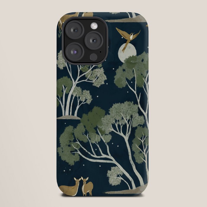 A Forest Awakens Full Moon iPhone Case