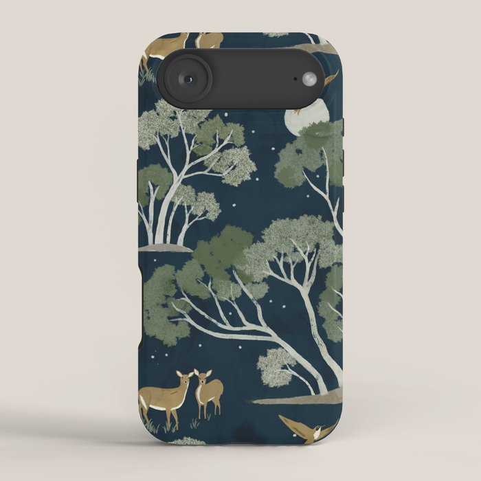 A Forest Awakens Full Moon iPhone Case