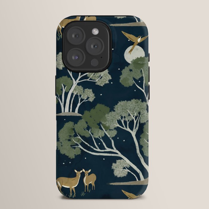 A Forest Awakens Full Moon iPhone Case