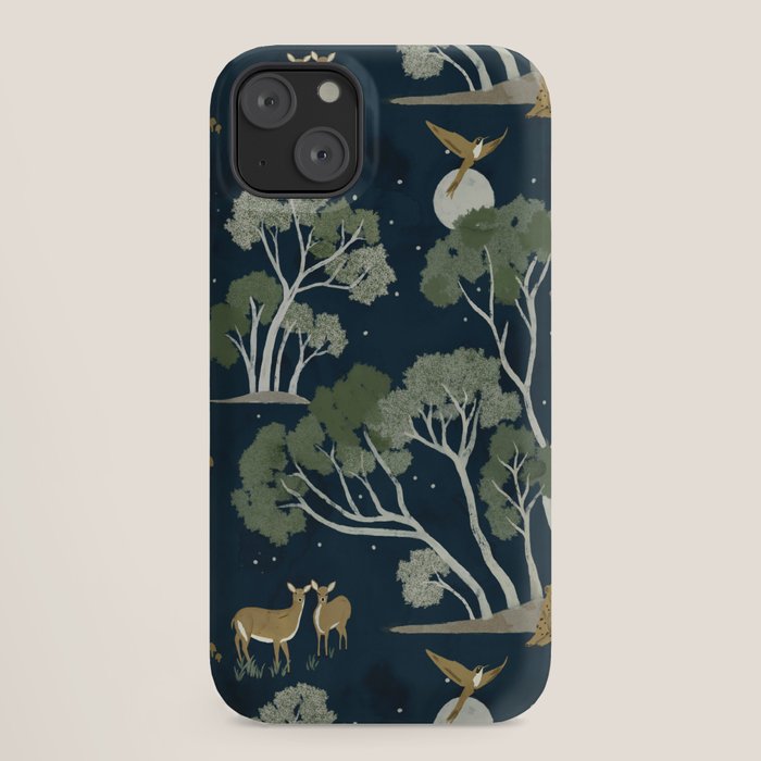 A Forest Awakens Full Moon iPhone Case