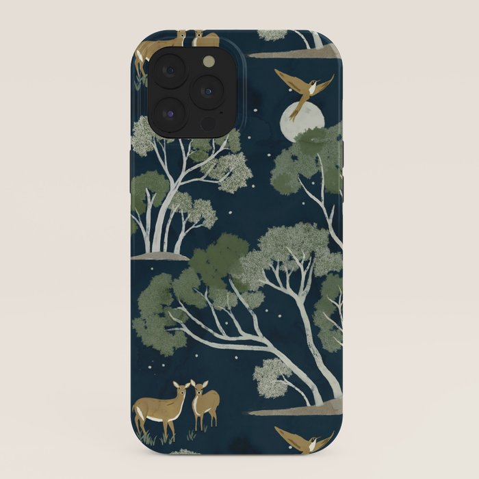 A Forest Awakens Full Moon iPhone Case
