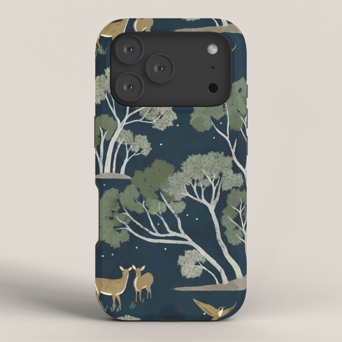 A Forest Awakens Full Moon iPhone Case