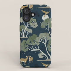 A Forest Awakens Full Moon iPhone Case