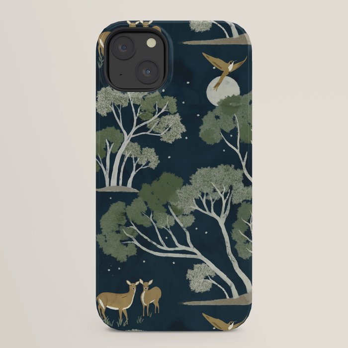 A Forest Awakens Full Moon iPhone Case