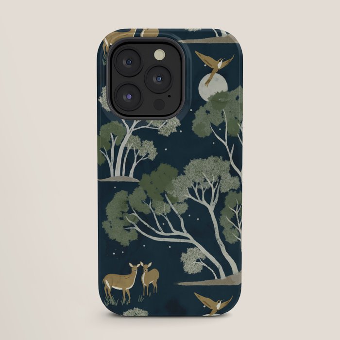 A Forest Awakens Full Moon iPhone Case