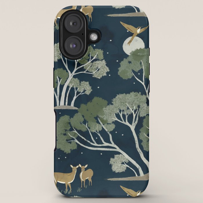 A Forest Awakens Full Moon iPhone Case