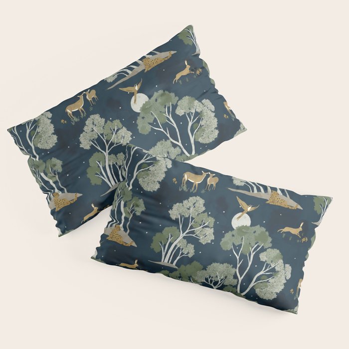 A Forest Awakens Full Moon Pillow Sham