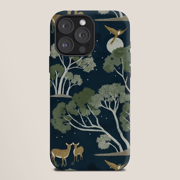 A Forest Awakens Full Moon iPhone Case