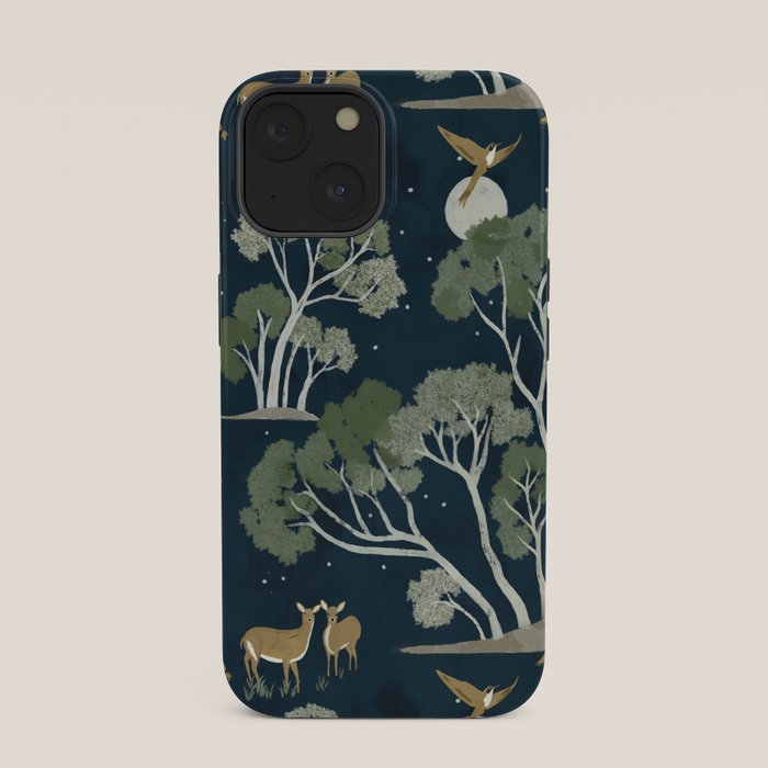 A Forest Awakens Full Moon iPhone Case