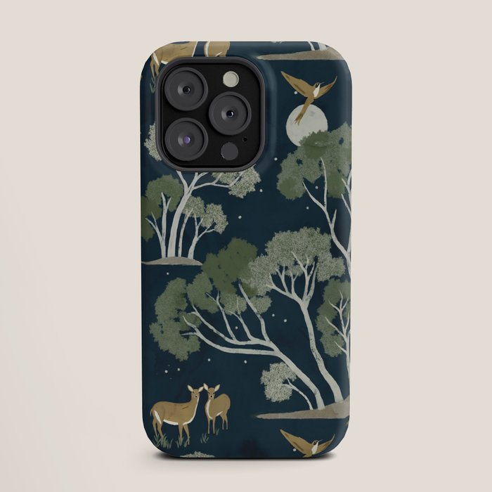A Forest Awakens Full Moon iPhone Case