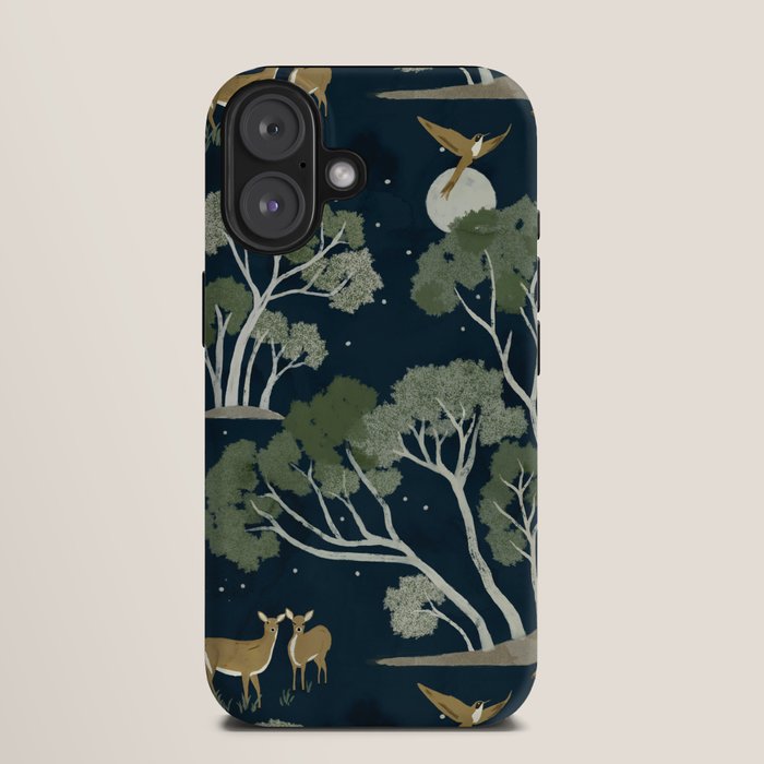 A Forest Awakens Full Moon iPhone Case