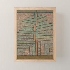 "The Pine Tree" by Paul Klee (1932) Mini Art Print