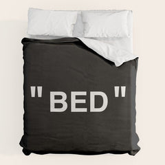 " Art " (Negative) Duvet Cover