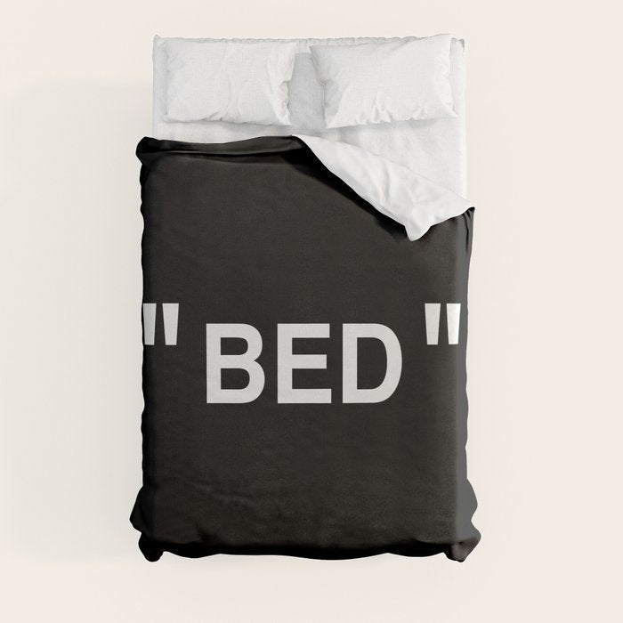 " Art " (Negative) Duvet Cover