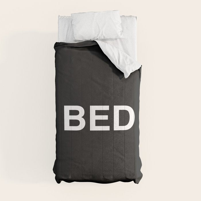 " Art " (Negative) Comforter