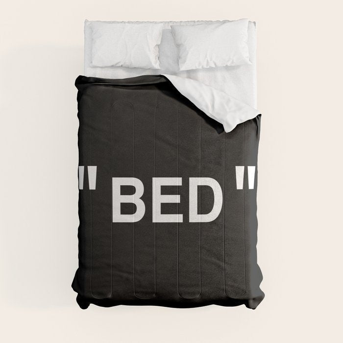 " Art " (Negative) Comforter