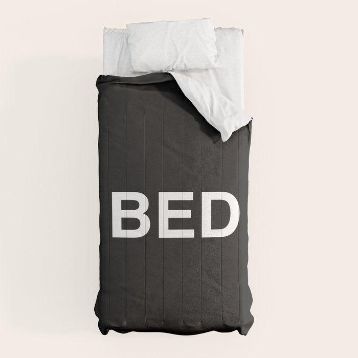 " Art " (Negative) Comforter