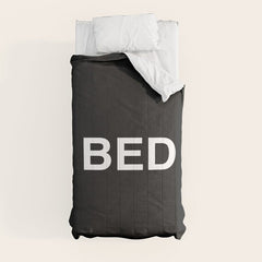 " Art " (Negative) Comforter