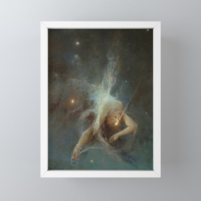 "Falling Star" by Witold Pruszkowski (1884) Mini Art Print