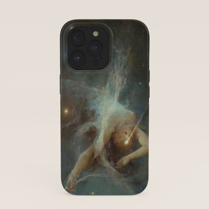 "Falling Star" by Witold Pruszkowski (1884) iPhone Case