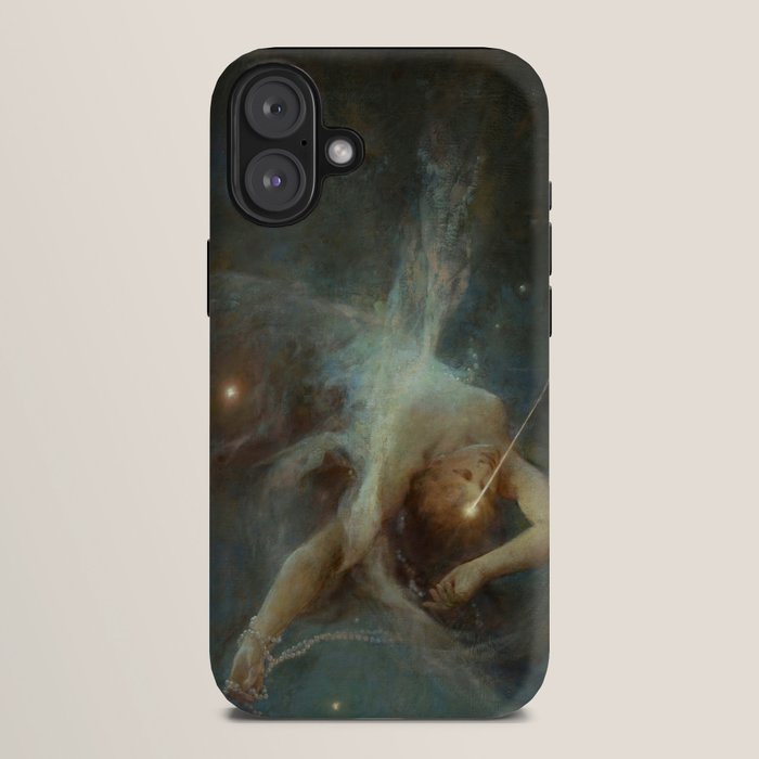 "Falling Star" by Witold Pruszkowski (1884) iPhone Case