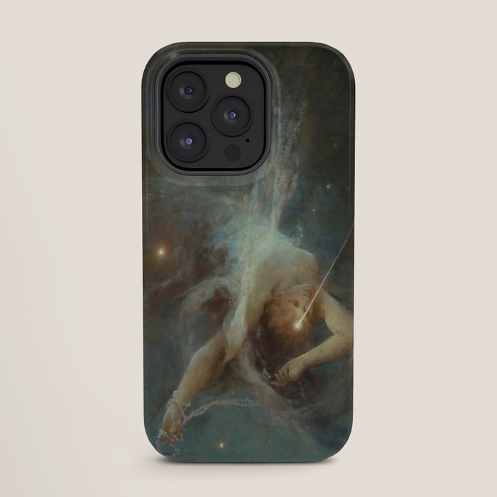 "Falling Star" by Witold Pruszkowski (1884) iPhone Case