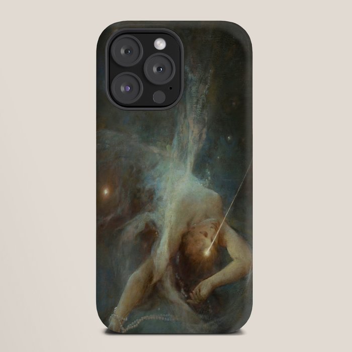 "Falling Star" by Witold Pruszkowski (1884) iPhone Case