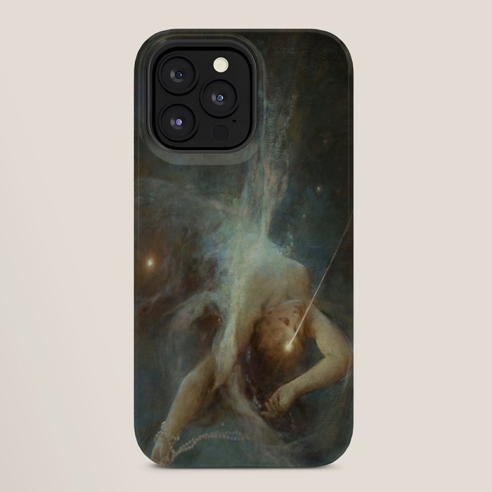 "Falling Star" by Witold Pruszkowski (1884) iPhone Case