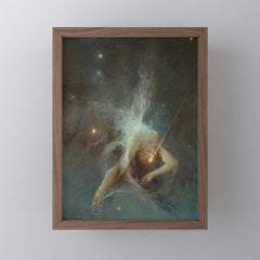 "Falling Star" by Witold Pruszkowski (1884) Mini Art Print