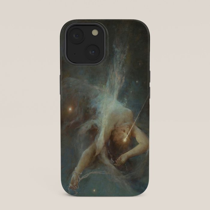 "Falling Star" by Witold Pruszkowski (1884) iPhone Case